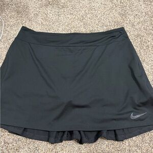 Nike Black Dri-FIT Athletic Skort